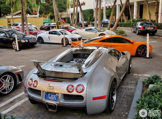 La Bugatti Veyron Grand Sport est éclatante avec de nouvelles jantes