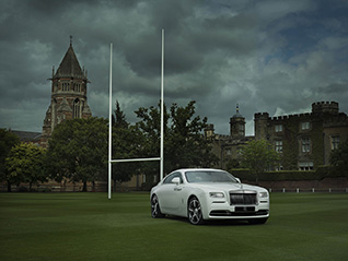 Rolls-Royce eert rugbysport met gelimiteerde Wraith