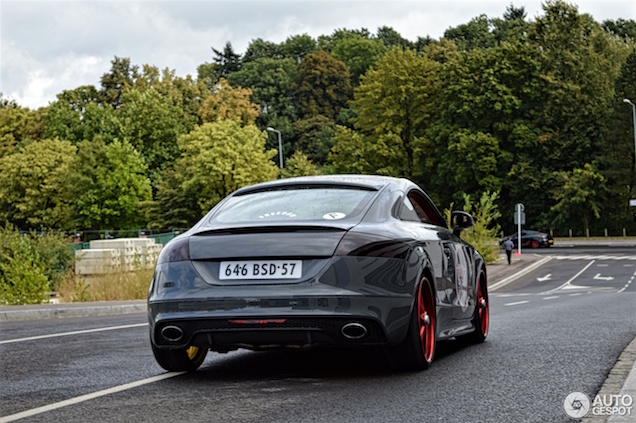 Audi TT-RS met merkwaardig uiterlijk