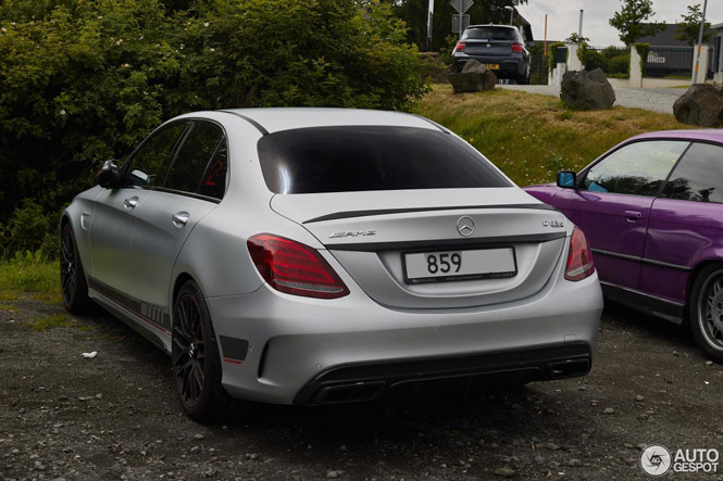 Gespot: de hoonigan uithangen met een Mercedes-AMG C 63 S