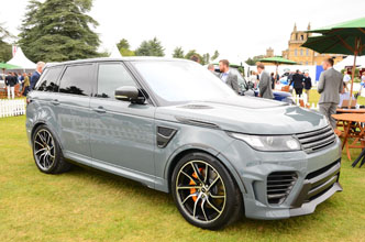 Anabole steroïden voor de Range Rover Overfinch Supersport