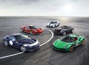 Ferrari shows five Tailor-made special editions