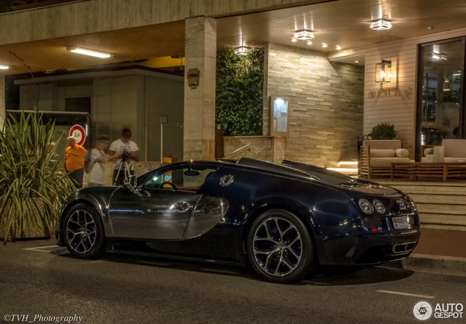 Nog één van het lijstje: Bugatti Veyron GS Vitesse Blue Carbon
