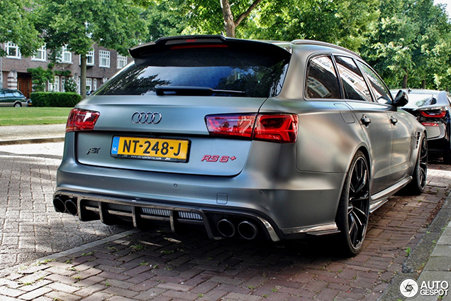 Audi ABT RS6+ op Nederlands kenteken is een bruut apparaat