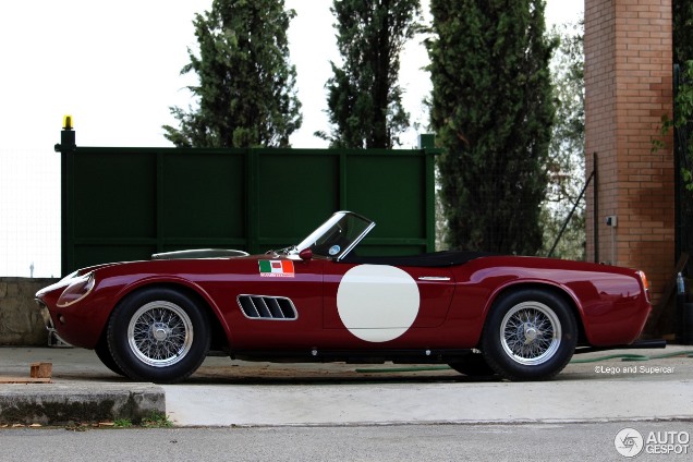 Juweeltje gespot: Ferrari 250 GT LWB California Spyder S/N 1459GT