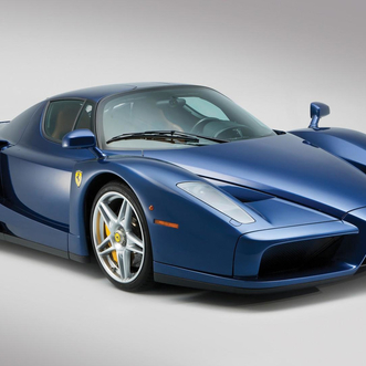 Onder de hamer voor 2,4 miljoen dollar: blauwe Ferrari Enzo