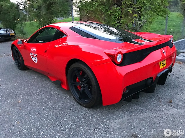 Spot van de dag: Ferrari 458 Speciale in Valkenburg