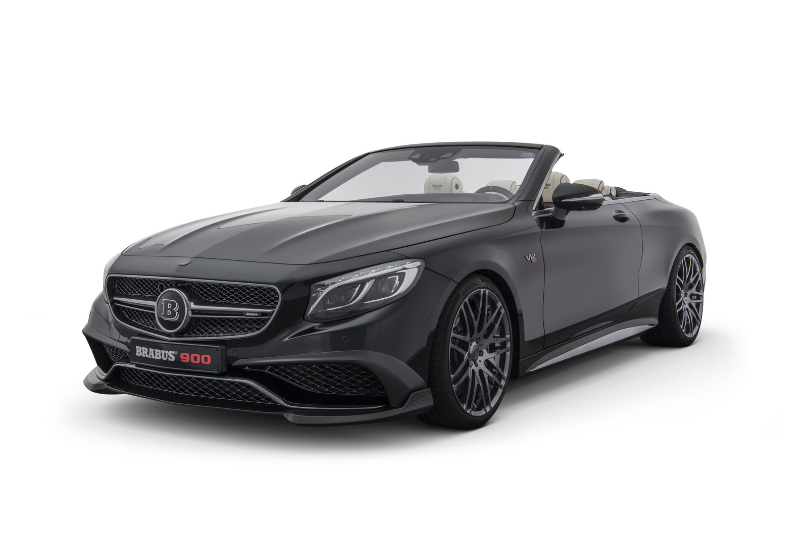 Brabus is gek, 900 pk in S-Cabriolet