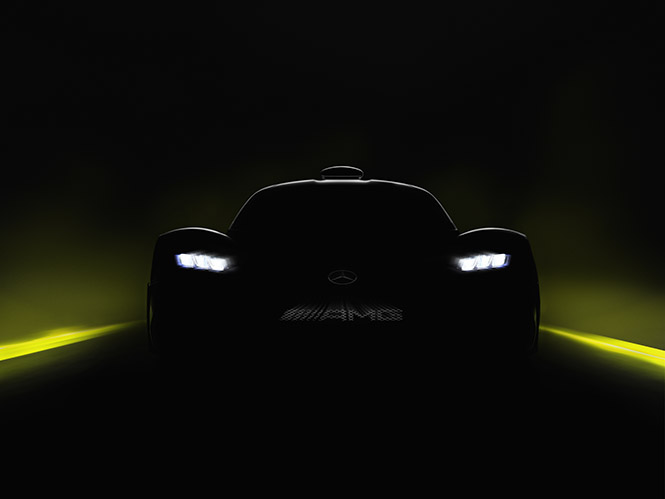 Mercedes-AMG laat ons silhouet van de Project One zien