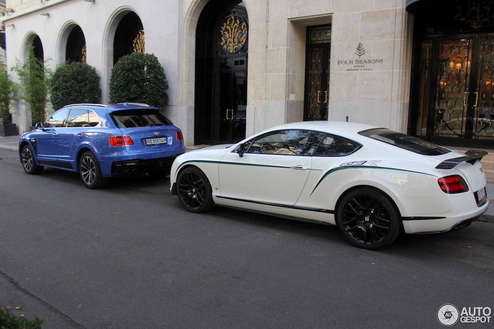 Parijs is het decor van deze dikke Bentley combo!