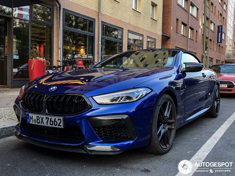 Voor de tweede keer gespot: BMW M8 Convertible Competition