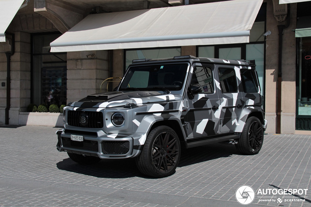 Deze Brabus kan zo het leger in