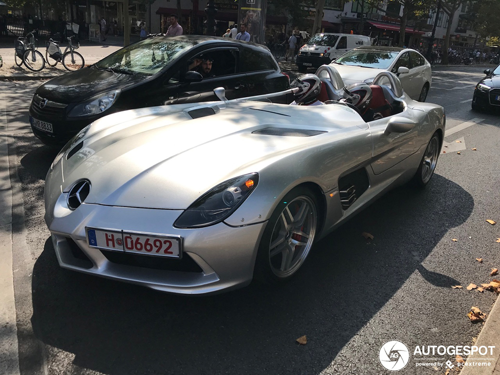 Mercedes-Benz SLR McLaren Stirling Moss doet Berlijn aan