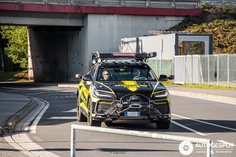 Lamborghini Urus gaat dienst doen als rescue car