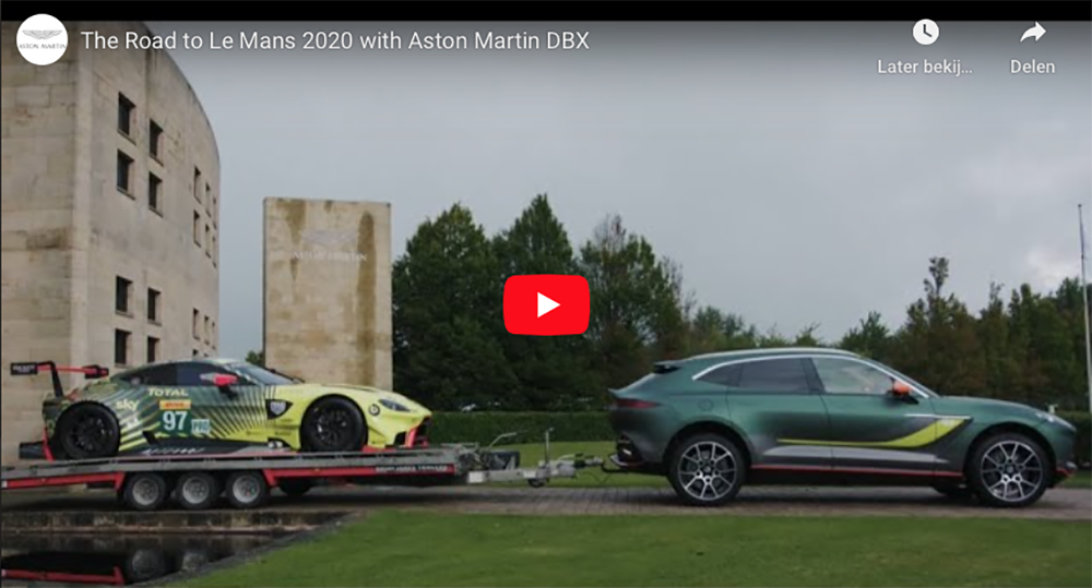Filmpje: Aston Martin DBX is ultieme autotransporter