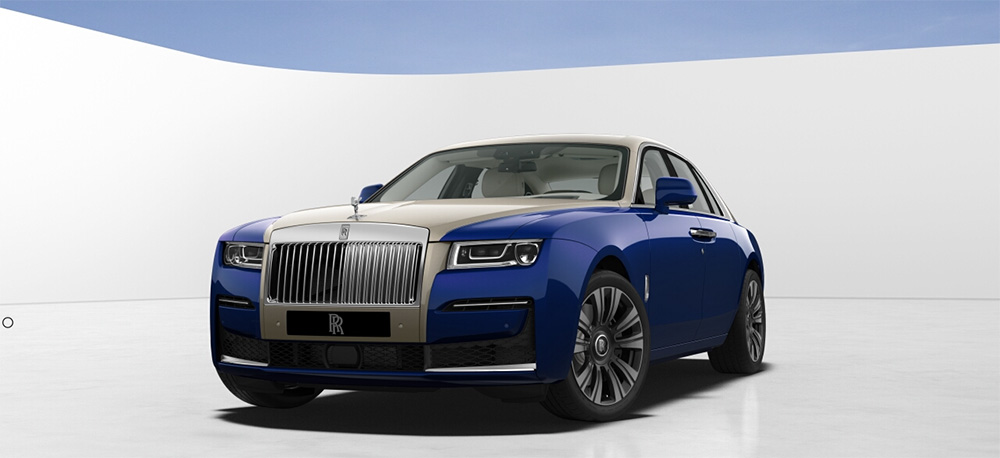 Speel nu met de configurator van de nieuwe Rolls-Royce Ghost