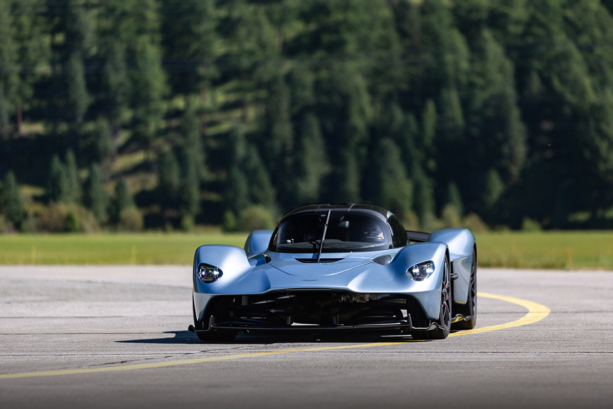 Event: Kilomètre Lancé tijdens St.Moritz Automobile Week
