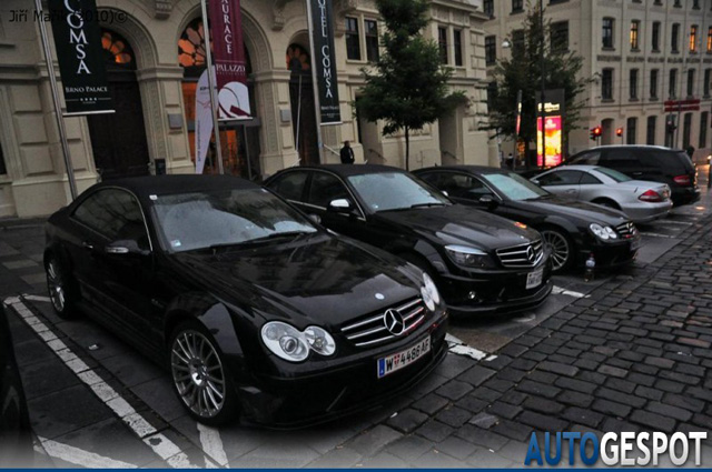 Spot van de dag: Mercedes-Benz AMG Black Series combo in Brno