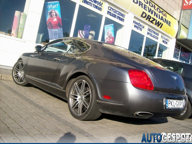 Opmerkelijk: Bentley Continental GT Speed met Audi velgen 