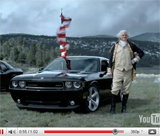 Filmpje: chauvinistische Dodge Challenger reclame