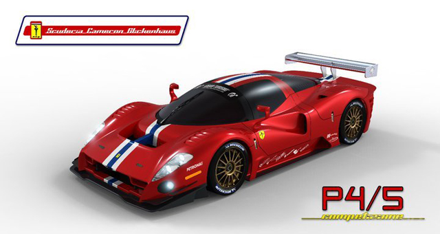 Officieler dan officieel; Ferrari P4/5 Competizione