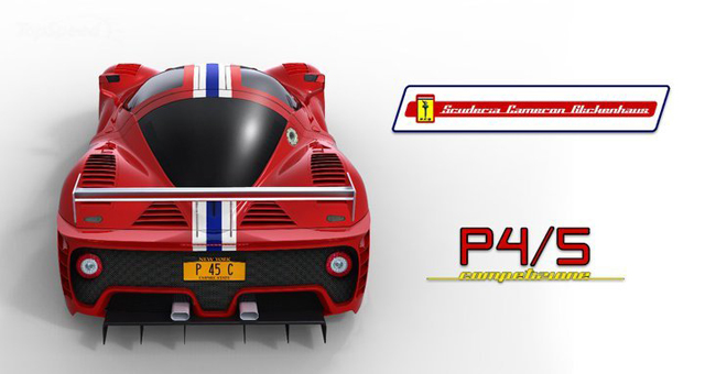 Officieler dan officieel; Ferrari P4/5 Competizione