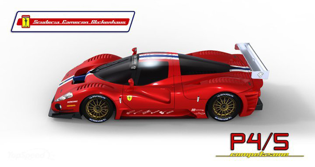 Officieler dan officieel; Ferrari P4/5 Competizione