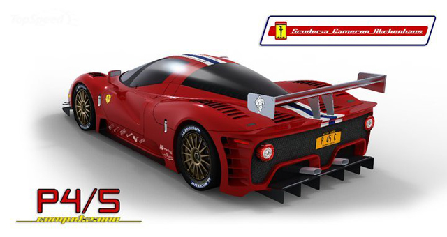 Officieler dan officieel; Ferrari P4/5 Competizione