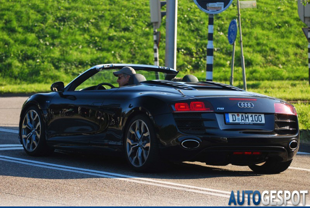 Leuke reactie van Audi R8 V10 Spyder eigenaren