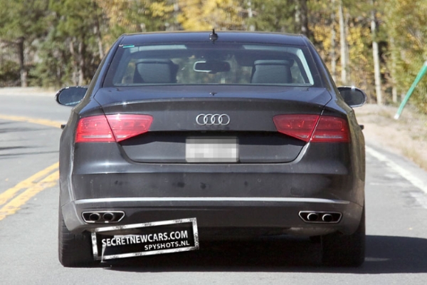 Spyshots: nieuwe Audi S8