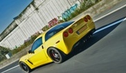 Fotoshoot dubbelop: Corvette C6 Z06