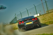 Fotoshoot dubbelop: Corvette C6 Z06