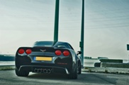 Fotoshoot dubbelop: Corvette C6 Z06