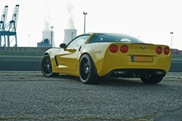 Fotoshoot dubbelop: Corvette C6 Z06