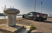 Fotoshoot dubbelop: Corvette C6 Z06