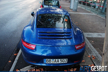 Gespot in Düsseldorf: Porsche 991 Carrera S
