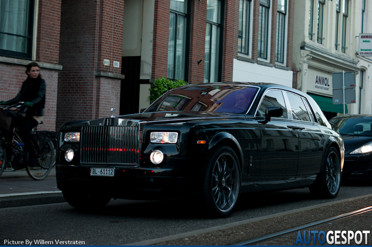 Gespot in Amsterdam: DJ Antoine in zijn Rolls-Royce Phantom