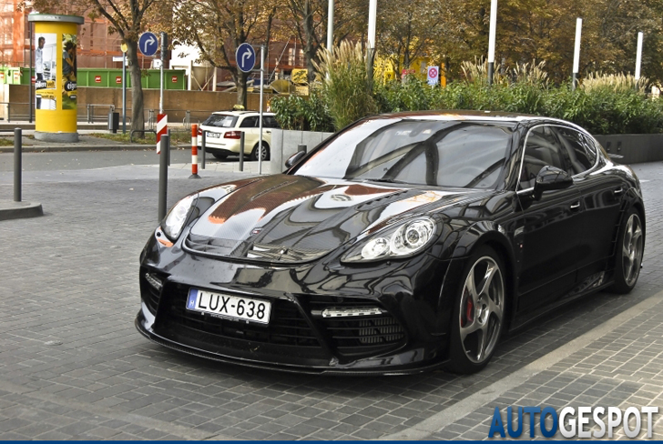 Tuning topspot: Porsche Panamera inclusief kekke bodykit van Mansory