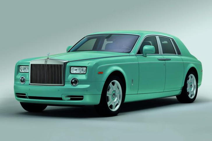 Rolls-Royce maakt unieke turquoise Phantom