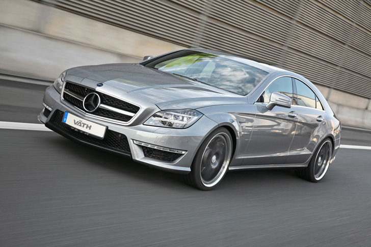 Subtiele bijpassende tuning voor Mercedes-Benz CLS 63 AMG van VÄTH