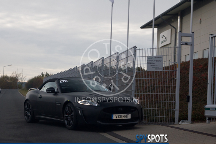Spyspot: Jaguar XKR-S Convertible