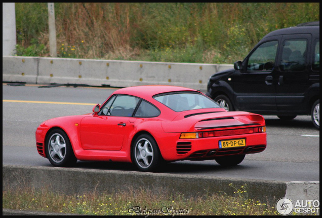 Spot van de dag: Porsche 959