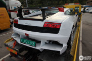 Une Lamborghini Gallardo LP570-4 Superleggera tente de se faire passer pour une Super Trofeo