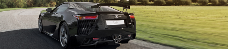 Photoshoot : la Lexus LF-A numéro 001 !