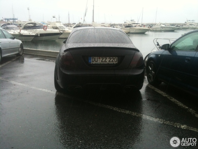 Avistamiento del día: Mercedes CL63 AMG by MEC Design bajo la lluvia en Marbella.