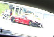 Porsche Carrera GT accidentado