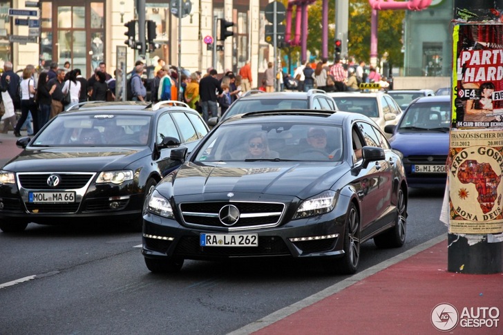 Spotted for the second time: Mercedes-Benz CLS 63 AMG Shooting Brake