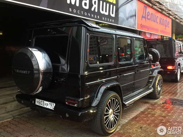 Mansory G 63 AMG Russia Limited Edition captured in Moscow