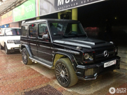 Une Mansory G 63 AMG Russia Limited Edition photographiée à Moscou