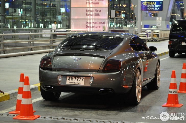 Bentley Continental GT Speed gespot in Thailand!